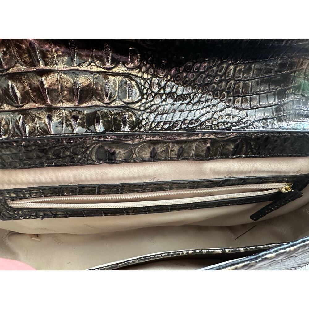 Brahmin Nerida Onyx Melbourne Genuine Leather Shoulder Bag - Picture 8 of 11